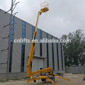 16m telescopic boom lift hydraulic trailer lift for building cleaning